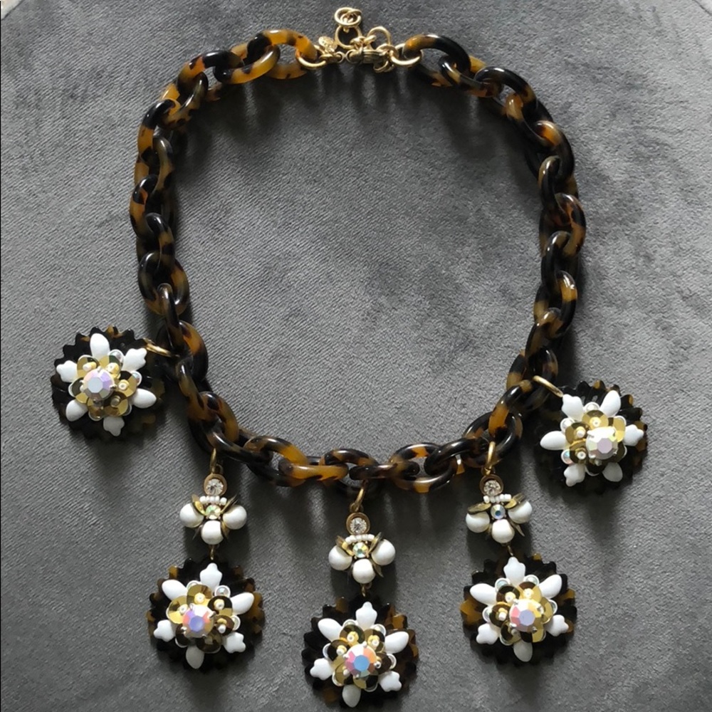 J.Crew Tortoise Shell Necklace